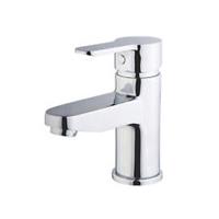 Swirl Basin Tap Mono Mixer Chrome Single Lever Clicker Waste Contemporary Faucet