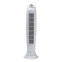 Tower Fan Air Cooling Oscillating Electric Portable White Free Standing 3 Speed