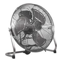 Floor Fan 16 Inch Air Cooling Circulator High Speed Chrome Powerful Wind