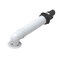 Baxi Telescopic Flue 300-470mm White For Combi And System 2 Ranges Boilers