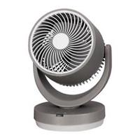 Desk Fan Portable Mini Compact Grey 8" Quiet Remote Controlled Oscillating