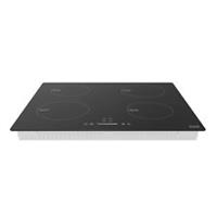 Cooke & Lewis Induction Hob CLIND60ERF 4 Zone Black Glass W590mm Auto Ignition