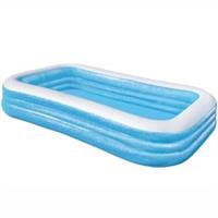 Bestway Inflatable Paddling Pool Blue 10ft Garden Summer Family Fun Swimming