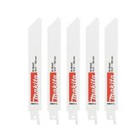 Makita Reciprocating Saw Blades P-04880 150mm Wood Metal Cutting Pack Of 5
