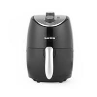 Salter Air Fryer Black Healthy Cooker Low Fat Oil Timer Cooking Rack 1000W 2L