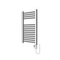 Flomasta Towel Rail Radiator Bathroom Warmer Electric Flat Modern Chrome 40x70cm