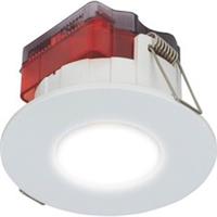 Luceco Downlights Integrated LED Warm White 5W Round White Dimmable 10 Pack