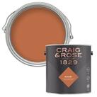 Chalky Emulsion Paint Russet Interior Walls Furniture Matt Finish Wipeable 2.5L