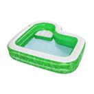 Bestway Family Paddling Pool Inflatable Swimming Splash Outdoor Green 2.31x0.51m