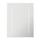 LED Bathroom Mirror Illuminated Lights Dimmable Touch Control Built-In Demister