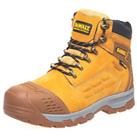 DeWalt Safety Boots Mens Standard Fit Honey Leather Waterproof Steel Toe Size 10