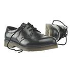 Sterling Steel Safety Shoes Mens Wide Fit Black Leather Steel Toe Cap Size 10