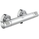 Ideal Thermostatic Mixer Shower Valve Fixed Chrome Standard Ceratherm Exposed