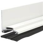 Glazing Wall Bar With Gasket White Aluminium Roofing System End Caps 4800x60mm