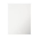 LED Bathroom Mirror Dimmable Rectangular Touch Control Built-In Demister 60x80cm