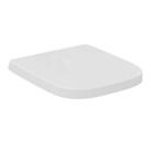 Ideal Standard Toilet Seat Soft Close White Quick Release Bottom Fix Compact