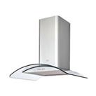 Cooke & Lewis Cooker Hood CLCGLEDS60 Inox LED Stainless Steel Curved (W)60cm
