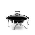 Weber Fire Pit BBQ Fireplace Bowl Garden Charcoal Log Burner Patio With Lid