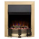 Dimplex Electric Fire Optiflame Brass Effect 2 Heat Settings Remote Control 2kW
