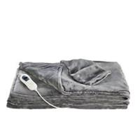 The Snuggler Heated Throw with Sleeves and Foot Pouch