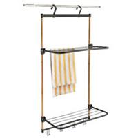 Lakeland Beechwood/Steel Over Door Airer