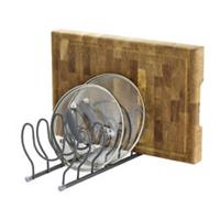 Sturdy Pan Lid, Chopping Board and Baking Tray Storage Rack