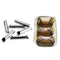 12 Stainless Steel Cannoli Moulds