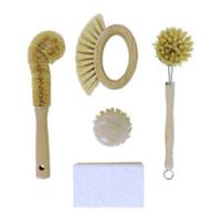 Lakeland 5-Piece Natural Cleaning Brush Set