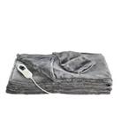The Snuggler Heated Throw with Sleeves and Foot Pouch