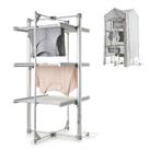 Dry:Soon Mini 3-Tier Heated Clothes Airer and Cover Offer Bundle