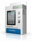 iGo Starter Kit iPad TPU Case, Screen protector, Car Charger  Apple Cert Color