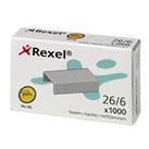 Original REXEL No.56 (26/6) Pack of 1000 Staples for Trouble Free Stapling