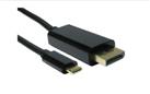 USB-C to DisplayPort Cable 0.6m Ultra to a primary display with the Ultra stands