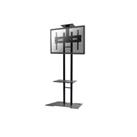 Neomounts Height-Adjustable Tiltable Fixed Floor Stand for Monitor Screen