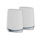 NETGEAR Orbi AX4200 Tri-Band WiFi 6 Mesh System 2-Pack with 1 Satellite Extender