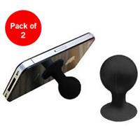 Bluechip Universal Rubber Suction Ball Stand Samsung Galaxy S6 and iphone 6s CLR