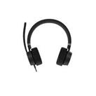 Lenovo Go USB Type-C On-Ear Wired Active Noise Cancelling Headset - Black