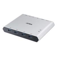 ATEN 2-Port 4K DisplayPort USB-C KVM Switch with Power Pass-through | Duo Flex