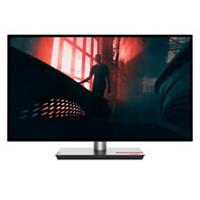 Lenovo ThinkVision P27h-30 27" 2560 x 1440 Quad HD IPS LED Flat Monitor - Black