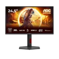 AOC G4 Q25G4SR 24.5" IPS Quad HD 300Hz 0.3ms Height Adj Gaming Monitor w Speaker