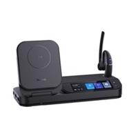 Yealink BH71 Mono Wireless Bluetooth Headset And Workstation System - Black