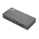 Lenovo ThinkPad Universal USB-C V2 Docking Station HDMI & DP Connectivity - Grey