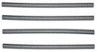 Lego Hose Ribbed 7mm D. 18L [pack of 4] Silver Grey tube tubing technic