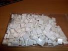 LEGO WHITE TILE 1X1 PART NUMBER 3070b (PACK OF 25)