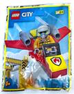 LEGO City Fireman with Jet Polybag Set 952209 - NEW
