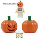 LEGO Pumpkin Head x2 - Halloween spooky Pumkin - Fits minifigures - Pack of 2