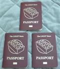 *NEW, MINT* LEGO Store Passports STAMPED London: Leicester Square AND/OR Watford