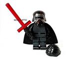 Star Wars Kylo Ren Minifigure with Lightsaber and spare Hair