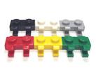 LEGO 60470b Plate, Modified 1 x 2 with 2 Open O Clips Horizontal Grip - FREE P&P