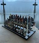 Acrylic Display Case Podium For 50 Lego Mini figures Dustproof And UV Resistant